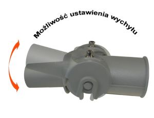 Uchwyt regulowany lampy ulicznej 60/50mm - 2